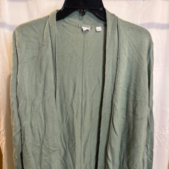 GAP Open Front Cardigan Sweater – Sage Green, Women’s Size L - Picture 1 of 3